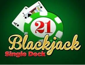 Black Jack Single deck 2020